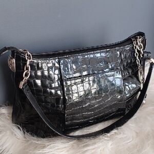 Brighton Crocodile-Embossed Women's Bag